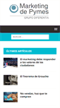 Mobile Screenshot of marketingdepymes.com